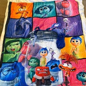 Colorful Inside Out 2 Blanket